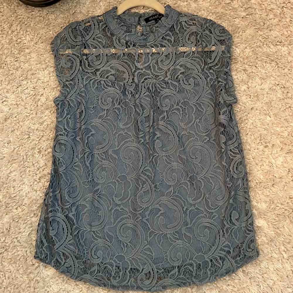 Lace and cami top
